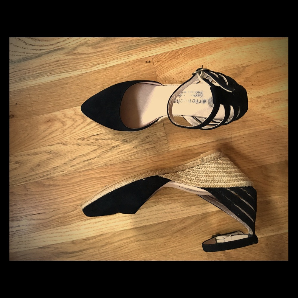 Suede espadrilles